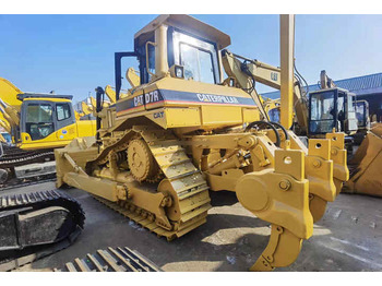 推土机 Used Cat Caterpillar D7r Bulldozer Japan Original Cheap Price Small Crawler Bulldozer D7r with good condition on Sale：图4