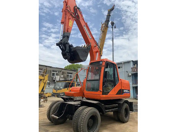 履带式挖掘机 Wheel digging excavator Used DOOSAN150W DH150W DH150W-7 / second-hand KOREA engine DOOSAN DH 150 150W-7 DOOSAN150：图3