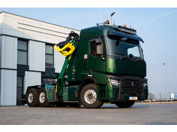 新的 木材运输车, 起重车 用于运输 木材 RENAULT TRUCKS C  P6X4 DO DŁUŻYC  na stanie / Renault type C P6x4 long timber transport body / Renault Typ C P6x4 mit langer Holztransportkonstruktion  /   /：图3
