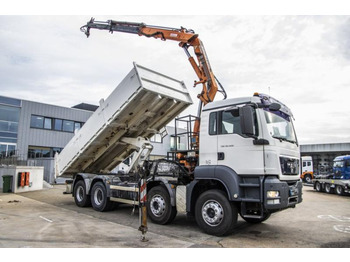 翻斗车, 起重车 MAN TGS 35.400+TEREX 16T/2：图2