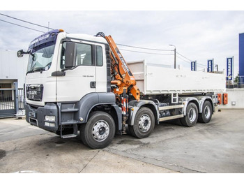 翻斗车, 起重车 MAN TGS 35.400+TEREX 16T/2：图4