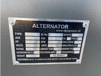 新的 发电机组 DPX SF-164C - 13 kVA Alternator - DPX-33801：图4