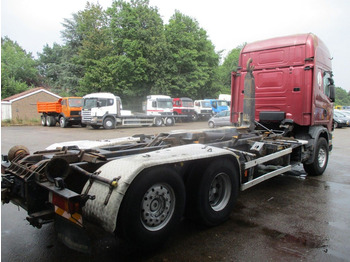 Interior photo 1: 吊钩升降车 Scania R124-420 6x2 , Manual , Intarder , Airco , haakarm truck