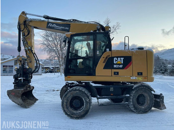 挖掘机 2019 Cat M314F Hjulgraver, 4840 timer, Tiltrotator, S60, maskinstyring, sertifisert til Juli 2026:图2 挖掘机 2019 Cat M314F Hjulgraver, 4840 timer, Tiltrotator, S60, maskinstyring, sertifisert til Juli 2026:图2