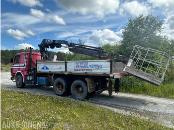 起重车 Scania P112H - Intercooler - 6X2 - Fastmontert kran med uttrekk og kurv - Tipp kasse：图3