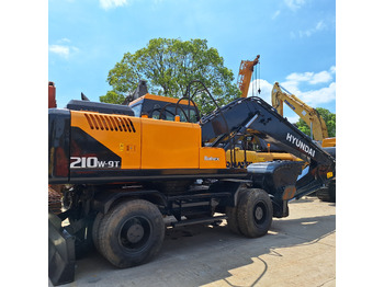 轮式挖掘机 Hyundai 210w-9 wheel excavator：图4