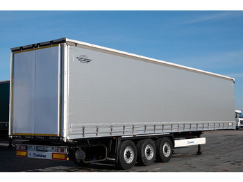 侧帘半拖车 Krone FIRANKA / 2017 ROK / STANDARD / OŚ PODNISZONA：图3