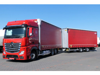 侧帘卡车 MERCEDES-BENZ Actros 2548