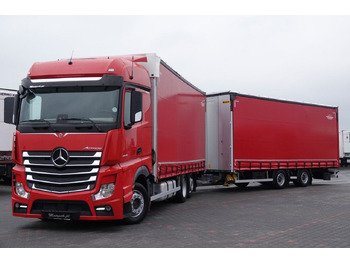 侧帘卡车 MERCEDES-BENZ Actros 2548