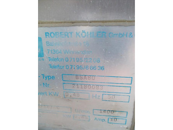 烘焙设备 Erka BSA 80 80 Sheeter for Dough Strands (pretzel)：图4