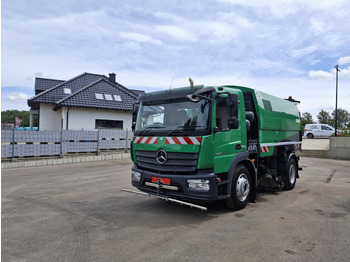 道路清扫机 MERCEDES-BENZ Atego 1523 Zamiatarka Kehrmaschine Schmidt SK600 Karcher 2 Motoren Euro 6 PM10 Rura Do Liści：图3