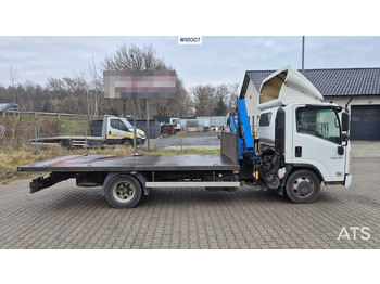 栏板式/ 平板卡车, 起重车 Car ISUZU N2R (2013) platform with HDS DN 4.0/2 (2021)：图5