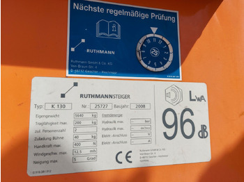 车载空中平台 Mercedes-Benz VARIO 816D 4x4 HUB Steiger Ruthmann K130:图2 车载空中平台 Mercedes-Benz VARIO 816D 4x4 HUB Steiger Ruthmann K130:图2