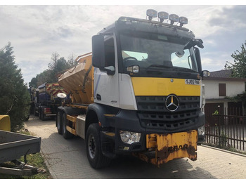 除雪车 Mercedes-Benz Arocs 2633 6x4 piaskarka solarka pług：图5