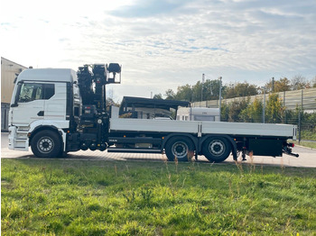 起重车 MAN TGS 26.480 /6X Hiab X-HIRRO 302 E-6 JIB 70x4：图3