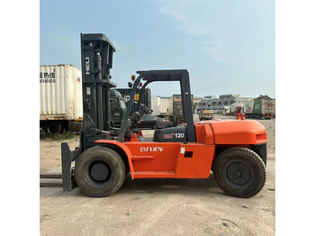HELI 12Ton Diesel Forklift CPCD120 Fast Delivery with Competitive Price for Farms with Core Components Pump Engine Motor Gearbox 租赁 HELI 12Ton Diesel Forklift CPCD120 Fast Delivery with Competitive Price for Farms with Core Components Pump Engine Motor Gearbox：图1