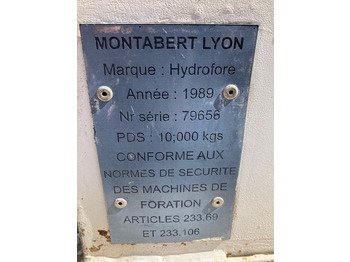 钻机 Foreuse Montabert:图3 钻机 Foreuse Montabert:图3