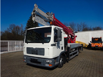 新的 起重车 MAN 8.180  TGL + Böcker AK 32 Meter Dachdeckerkran：图3