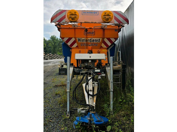 撒沙机/ 撒盐机 Schmidt Stratos S80 8m3 Salzstreuer Salzsilo Aufbaustreuer LKW Winterdienst Küpper-Weisser：图3