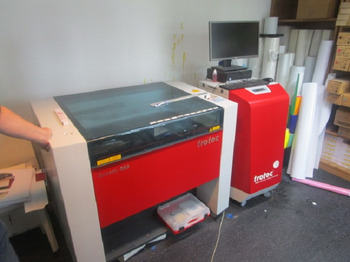 切纸机 LASER CUTTER TROTEC SPEEDY 360 (Gravieren, Schneiden)：图2