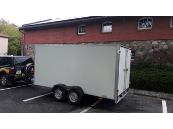 新的 封闭厢式拖车 PRZYCZEPA KONTENER CARGO PAKA FURGON BOX 400 x 200 / CARGO CONTAINER TRAILER VAN BOX 400 x 200：图2