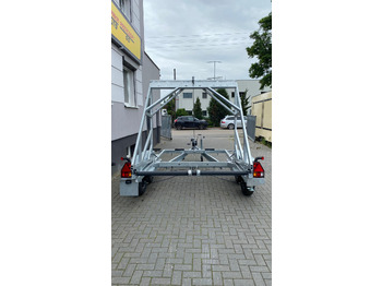 新的 电缆拖车 PRZYCZEPA WARK KABLOWA Z WCIĄGARKĄ RĘCZNĄ, DMC 3500 KG / WARK Cable Trailer with Manual Winch, DMC 3500 KG：图2