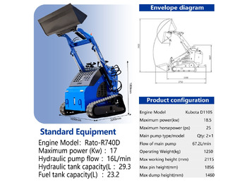 新的 滑移装载机 LEZUM LA380 Mini Skid Steer Loader Compact Track Diesel Cheap Mini Skid Steer Loader For Sale With Mini Skid Steer Attachments 4 In 1 Bucket:图2 新的 滑移装载机 LEZUM LA380 Mini Skid Steer Loader Compact Track Diesel Cheap Mini Skid Steer Loader For Sale With Mini Skid Steer Attachments 4 In 1 Bucket:图2