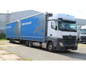 侧帘卡车 MERCEDES-BENZ Actros 2542