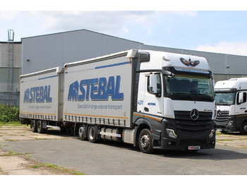 侧帘卡车 MERCEDES-BENZ Actros 2542