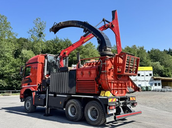 卡车, 碎木机 Mercedes-Benz ACTROS 6x4 DONAR 5810K ? Hack-LKW / Mobilhacker | TCS Umwelttechnik：图3