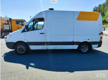 无侧窗厢式货车 2014 Mercedes Sprinter 516CDI Wash truck. Feierabend & Fock, Steam.：图2