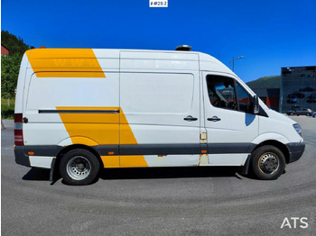 无侧窗厢式货车 2014 Mercedes Sprinter 516CDI Wash truck. Feierabend & Fock, Steam.：图5