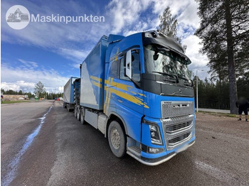 栏板式/ 平板卡车, 起重车 Volvo FH 16 750：图4