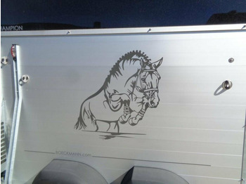 马拖车 Böckmann, Pferdeanhänger Champion R ALUBODEN Saka100km/h：图3