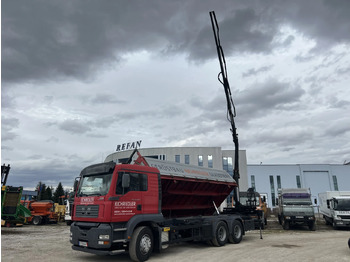 翻斗车, 起重车 Man Tga 6х4, Самосвал с Кран:图5 翻斗车, 起重车 Man Tga 6х4, Самосвал с Кран:图5