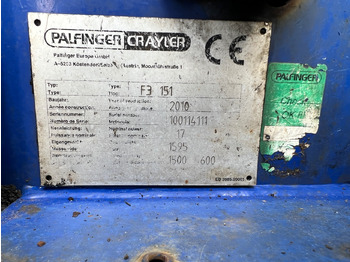 随车叉车 PALFINGER CRAYLER PALFINGER CRAYLER F3 151:图5 随车叉车 PALFINGER CRAYLER PALFINGER CRAYLER F3 151:图5