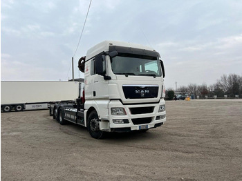吊钩升降车, 起重车 MAN TGX 26.480 SCARRABILE CON GRU：图2