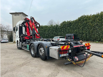 吊钩升降车, 起重车 MAN TGX 26.480 SCARRABILE CON GRU：图5