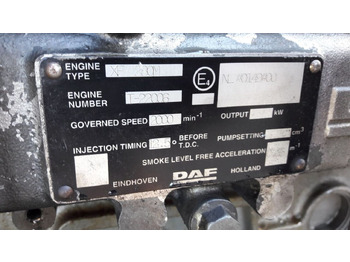 发动机 适用于 卡车 DAF XF280M   DAF XF 95：图3