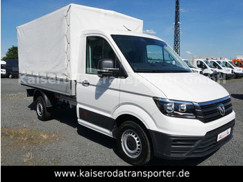 侧帘货车 Volkswagen Crafter 35 TDI VA Einzelkabine Pritsche Plane：图3