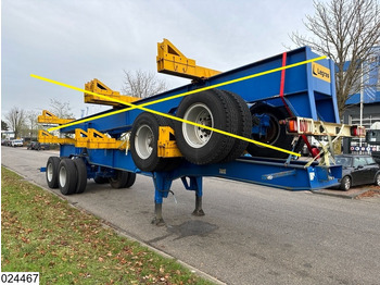 木材运输半挂车 Legras Openlaadbak Wood transport, Steel suspension：图4