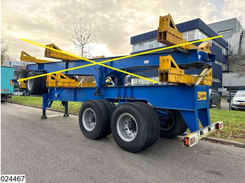 木材运输半挂车 Legras Openlaadbak Wood transport, Steel suspension：图5