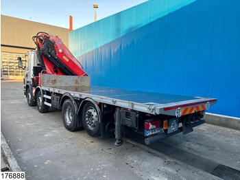 栏板式/ 平板卡车, 起重车 Scania G 440 8x2, EURO 5, Fassi, Retarder, Remote：图4