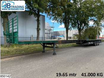 栏板式/ 平板半拖车