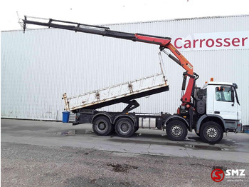 翻斗车, 起重车 Mercedes-Benz Actros 4144 palfinber pk2002/4Ext remote：图4