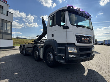 吊钩升降车 MAN TGS 35.400 8x2  Intarder   Meiller Haken：图3