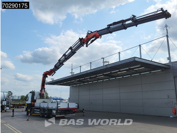 栏板式/ 平板卡车, 起重车 Volvo FM 480 8X2 Palfinger PK85002 Crane+Jib Lifting-Axle Big-Axle Automatic Euro 4：图2