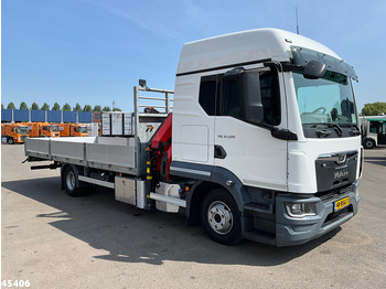 起重车 MAN TGL 12.220 Euro 6 Palfinger 11 Tonmeter laadkraan Just 54.870 km!：图5