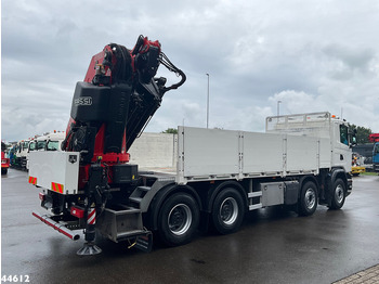 起重车 Scania G 450 8x4 Euro 6 Fassi 66 Tonmeter laadkraan + Fly-jib Just 176.555 Km!：图5