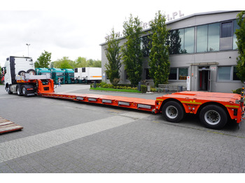 低装载半拖车 KÄSSBOHRER LB2 TIEF-BETT low loader semi-trailer / 16.5 m / Extendable semi-trailer / steered axles / 2 units：图5